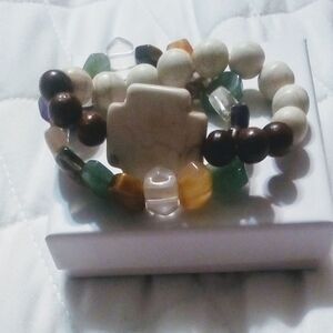 Multicolor Beaded Bracelet Set